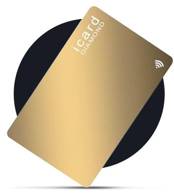 Diamond Encrusted NFC Business Card