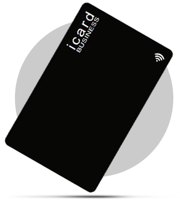Matt Black NFC Business Card
